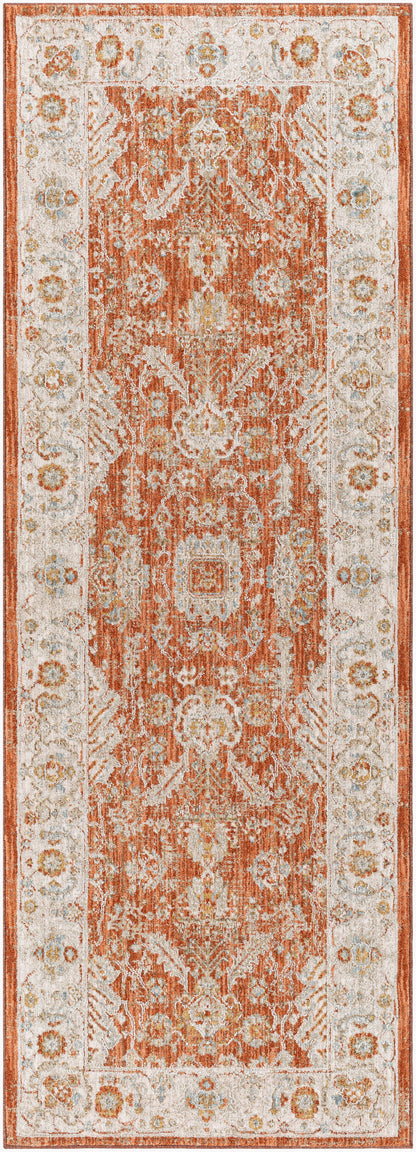 Avant Garde AVT-2317 7ft Runner Machine Woven Runner Rug