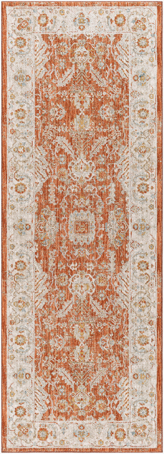 Avant Garde AVT-2317 7ft Runner Machine Woven Runner Rug