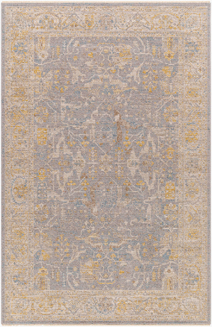 Avant Garde AVT-2349 6ft Round Machine Woven Area Rug