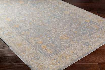 Avant Garde AVT-2349 6ft Round Machine Woven Area Rug