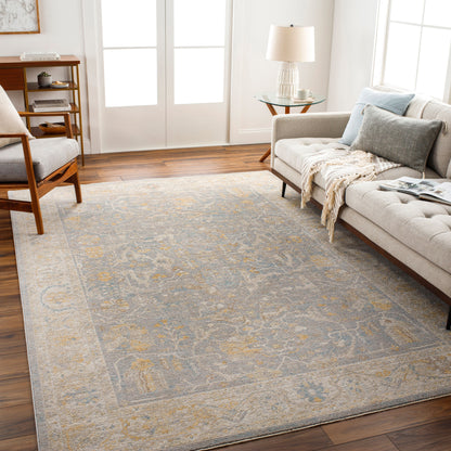 Avant Garde AVT-2349 6ft Round Machine Woven Area Rug