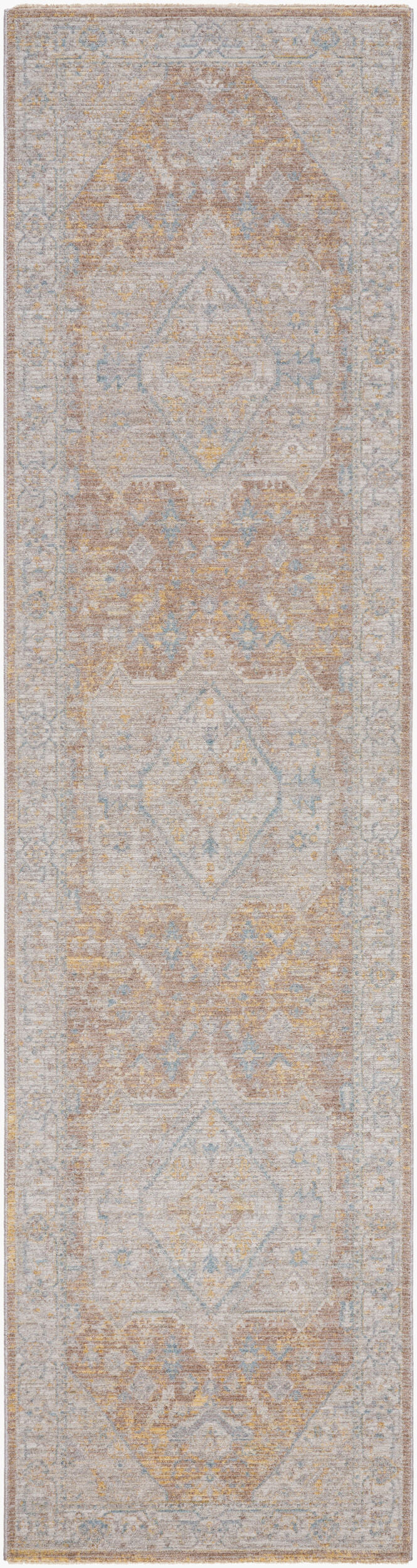 Avant Garde AVT-2358 7ft Runner Machine Woven Runner Rug