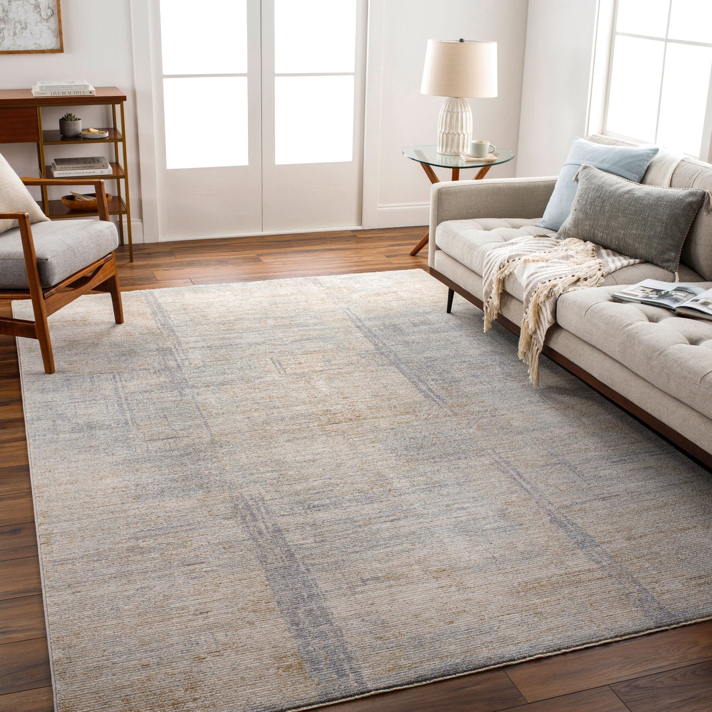 Avant Garde AVT-2361 7ft Runner Machine Woven Runner Rug