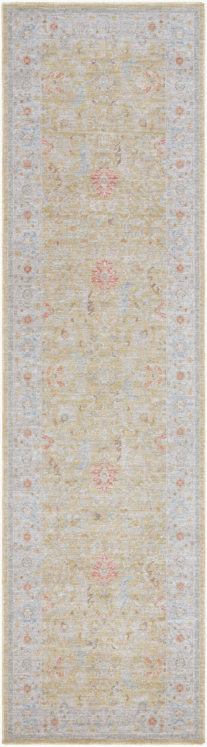 Avant Garde AVT-2374 10ft Runner Machine Woven Runner Rug