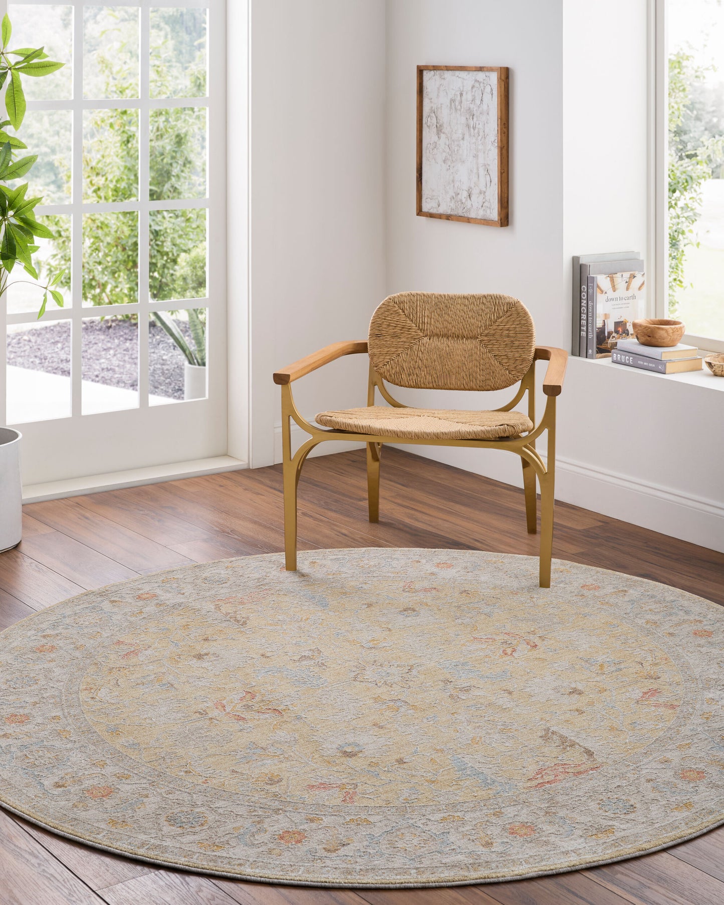 Avant Garde AVT-2374 7ft Runner Machine Woven Runner Rug