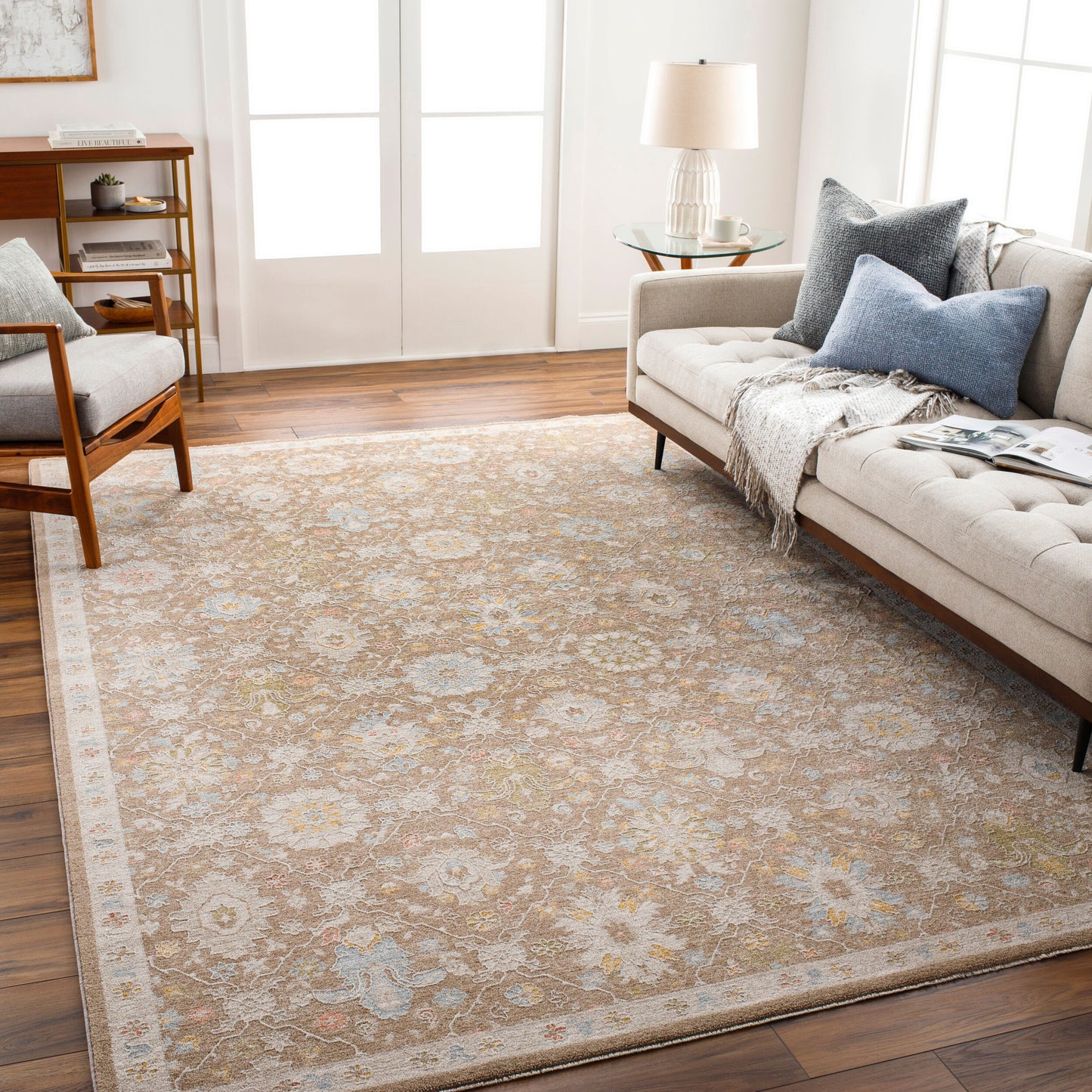 Avant Garde AVT-2376 5' x 7' Machine Woven Area Rug