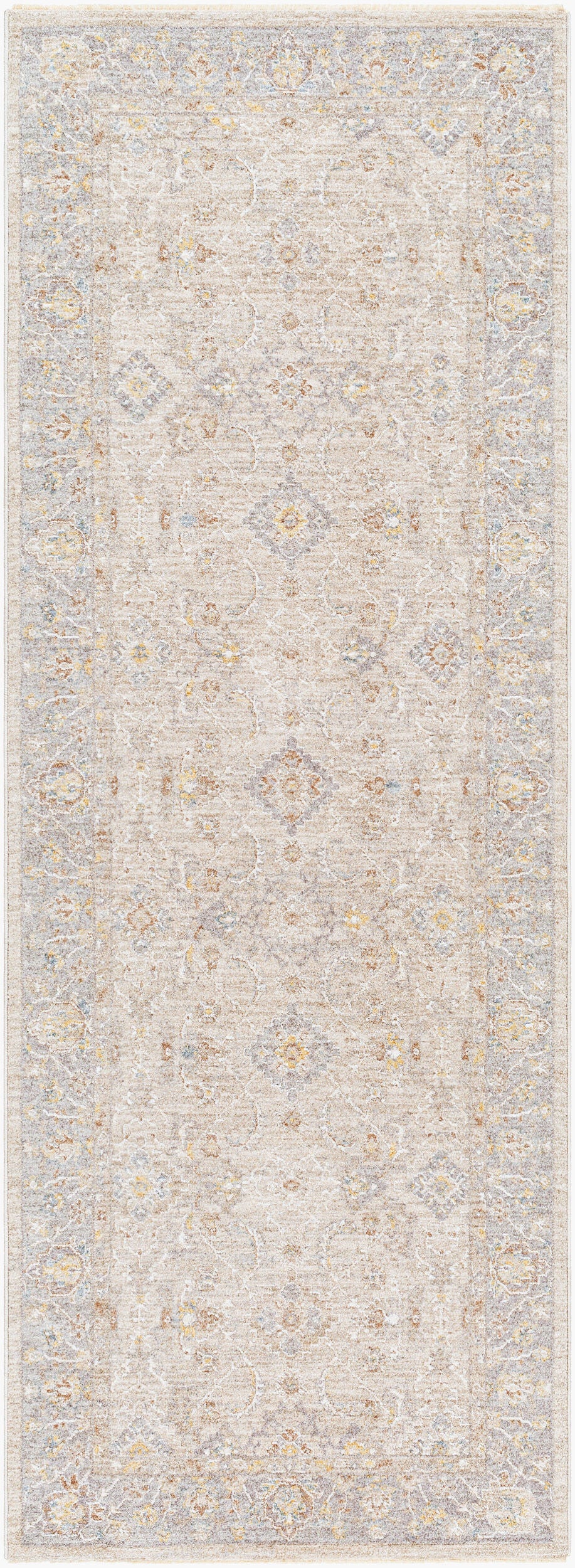 Avant Garde AVT-2381 7ft Runner Machine Woven Runner Rug