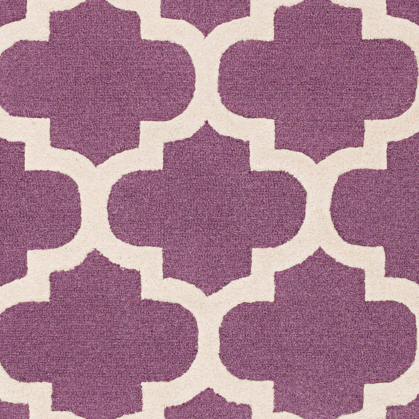 Alfombra redonda de lana Pollack AWAH-2031 de 90 cm, hecha a mano