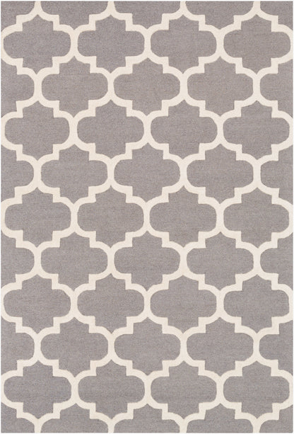 Alfombra redonda de lana Pollack AWAH-2033 de 90 cm, hecha a mano