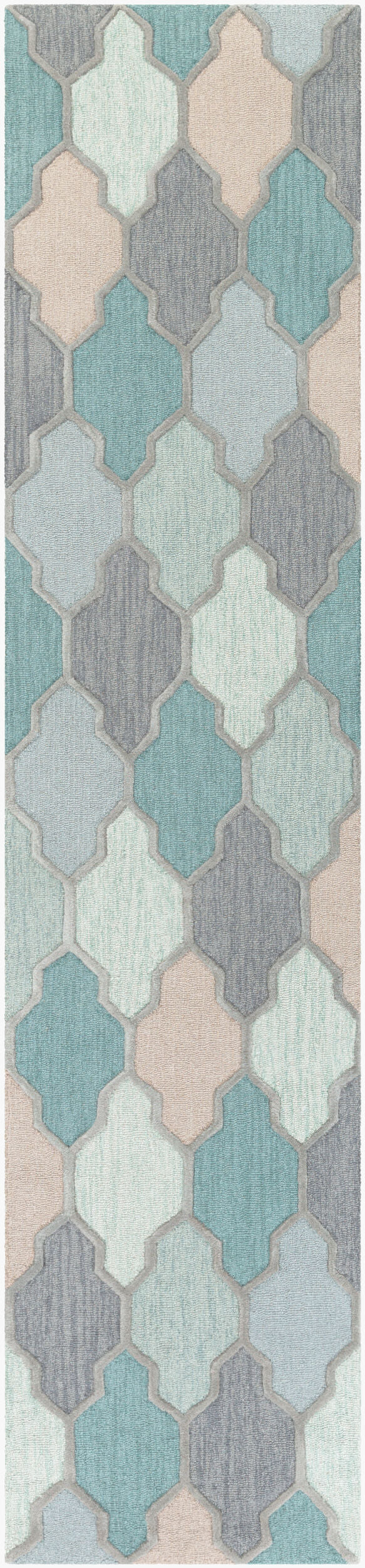 Alfombra de lana hecha a mano Pollack AWAH-2036 de 3 m