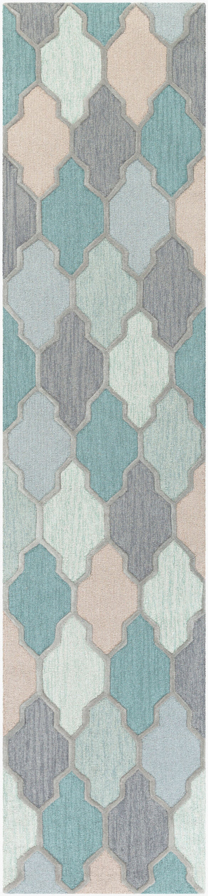 Alfombra de lana hecha a mano Pollack AWAH-2036 de 3 m