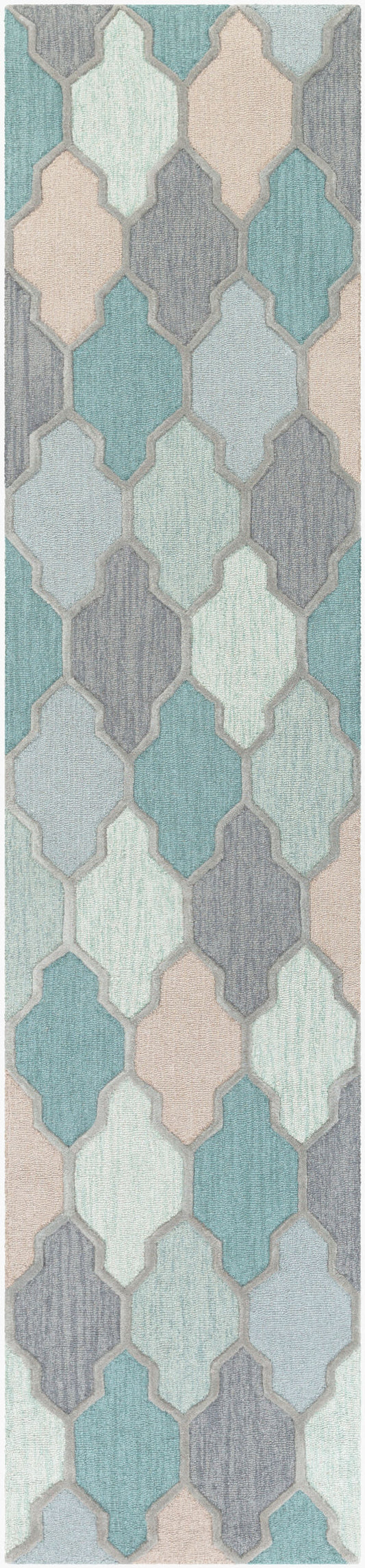 Alfombra de lana hecha a mano Pollack AWAH-2036 de 3 m