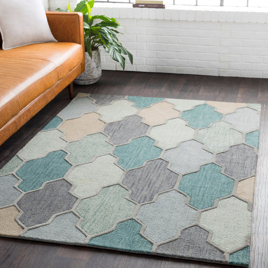 Pollack AWAH-2036 3ft Round Handmade Wool Accent Rug