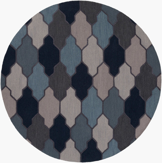 Pollack AWAH-2042 3ft Round Handmade Wool Accent Rug