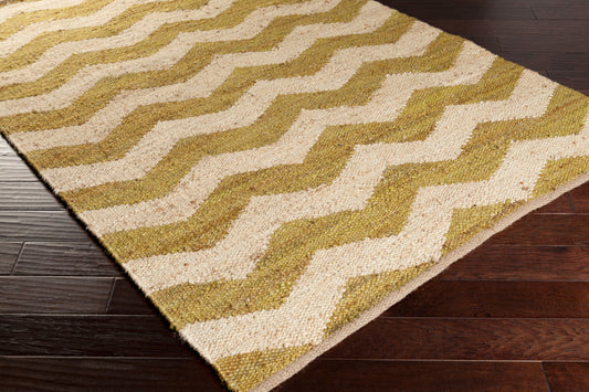 Portico AWAR-5012 2' x 3' Handmade Jute Accent Rug