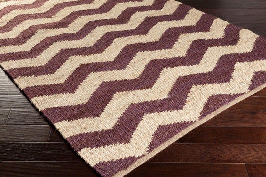 Portico AWAR-5013 2' x 3' Handmade Jute Accent Rug