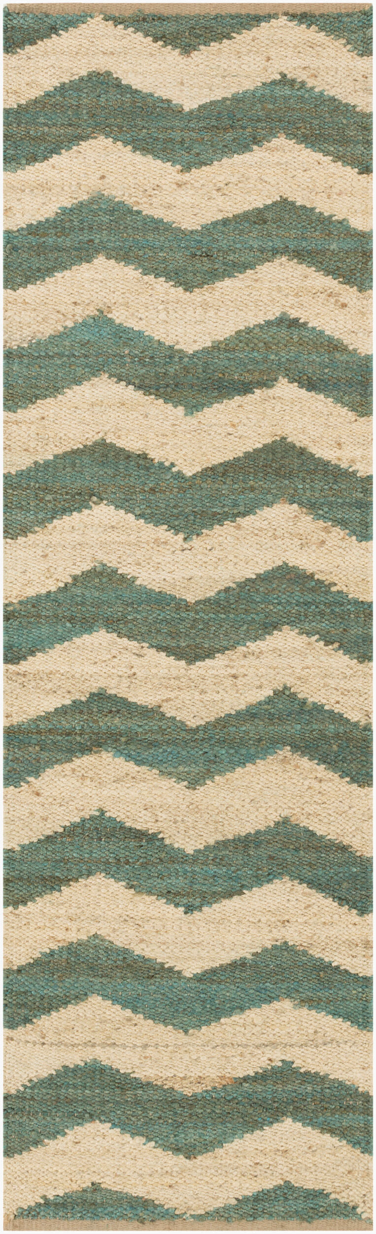 Portico AWAR-5014 Alfombra de yute de 2,4 m hecha a mano