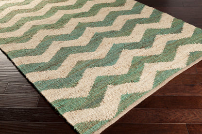 Portico AWAR-5014 2' x 3' Handmade Jute Accent Rug