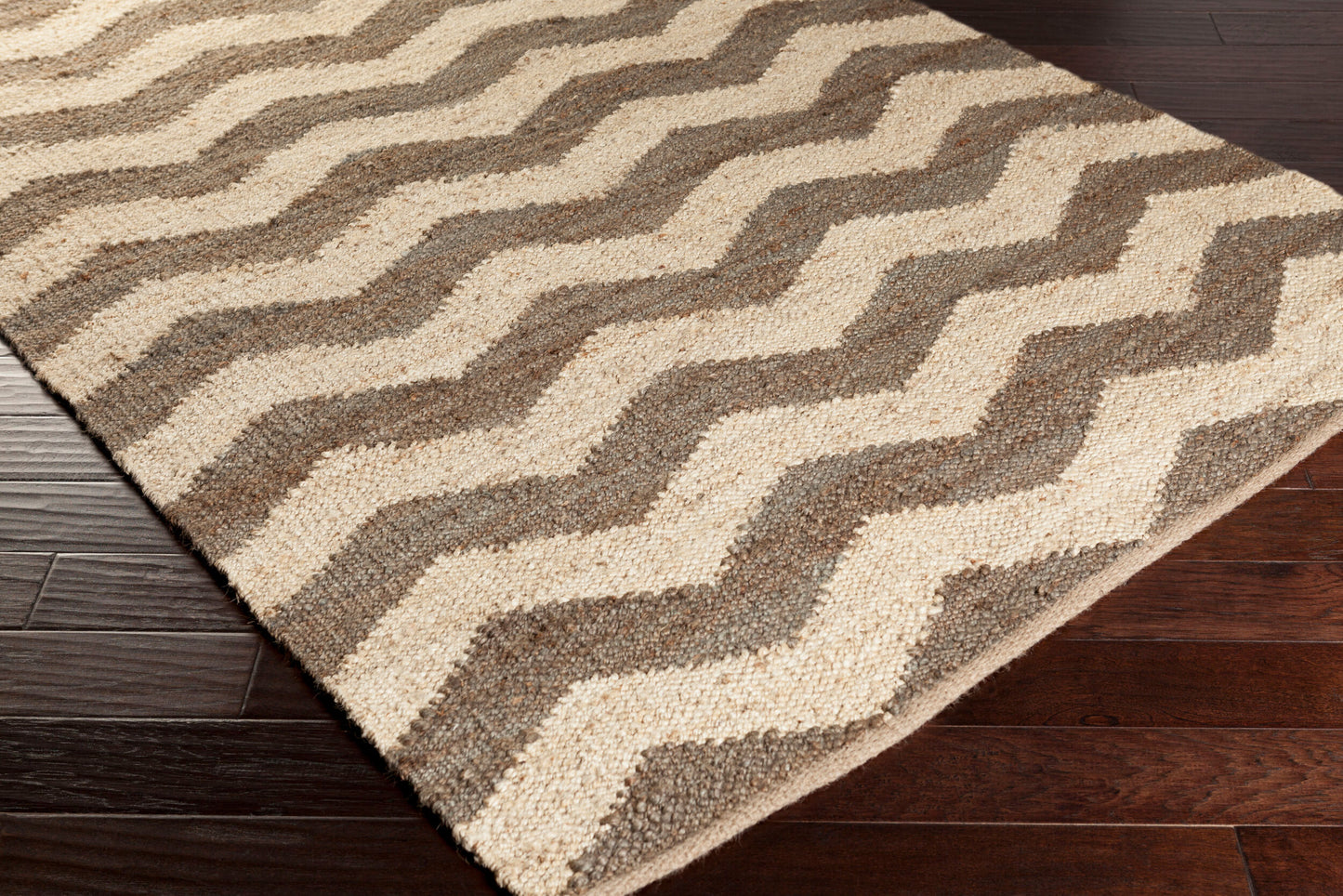Portico AWAR-5017 2' x 3' Handmade Jute Accent Rug