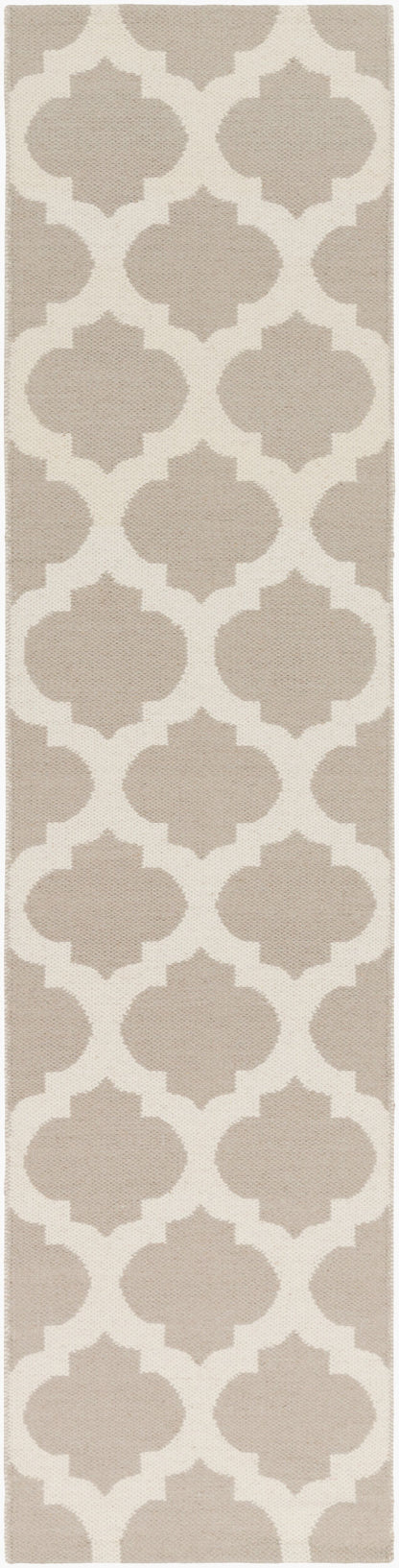 Faithful AWFAI-9092 8ft Runner Handmade Wool Runner Rug