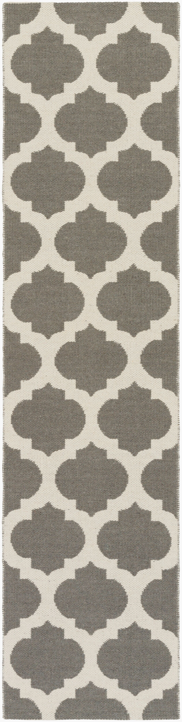 Faithful AWFAI-9116 8ft Runner Handmade Wool Runner Rug