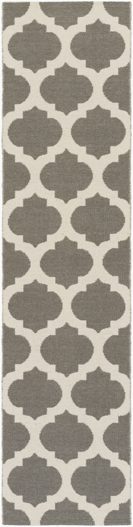 Faithful AWFAI-9116 8ft Runner Handmade Wool Runner Rug