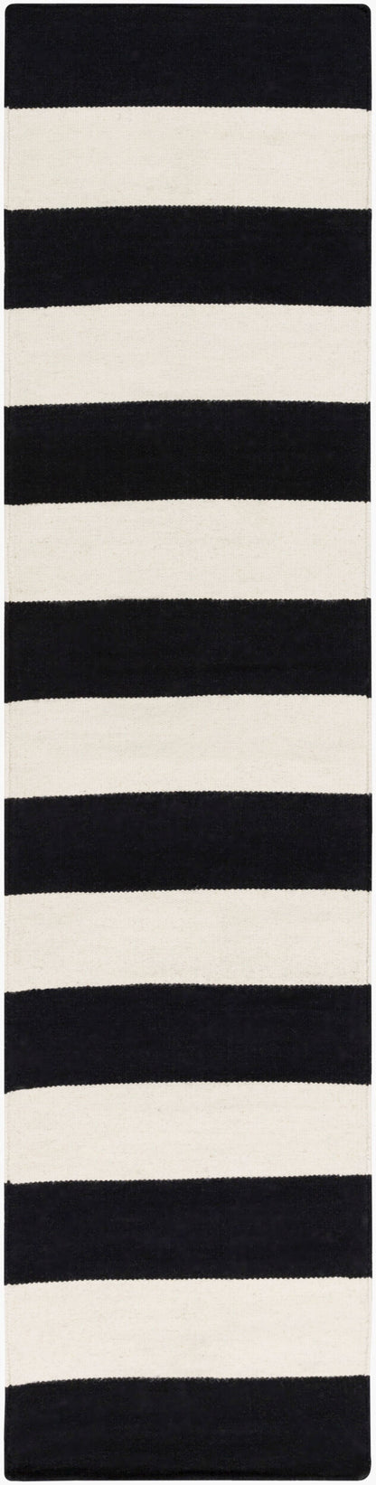 Faithful AWFAI-9117 8ft Runner Handmade Wool Runner Rug