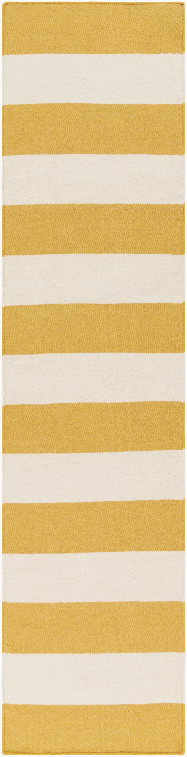 Faithful AWFAI-9118 8ft Runner Handmade Wool Runner Rug