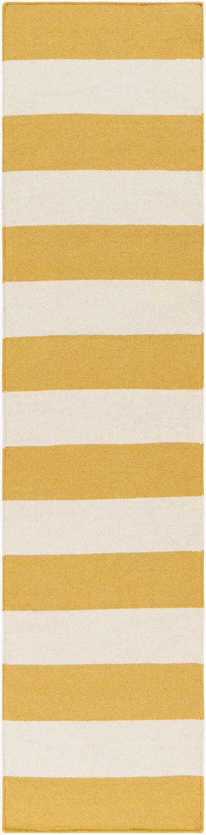 Faithful AWFAI-9118 8ft Runner Handmade Wool Runner Rug