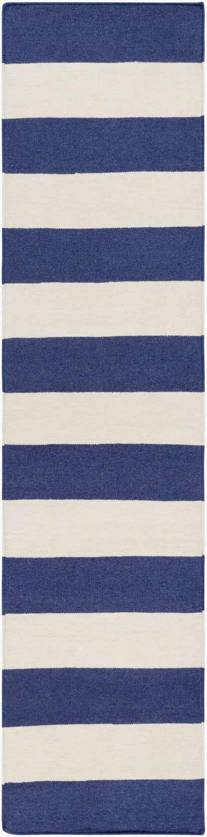 Faithful AWFAI-9119 8ft Runner Handmade Wool Runner Rug