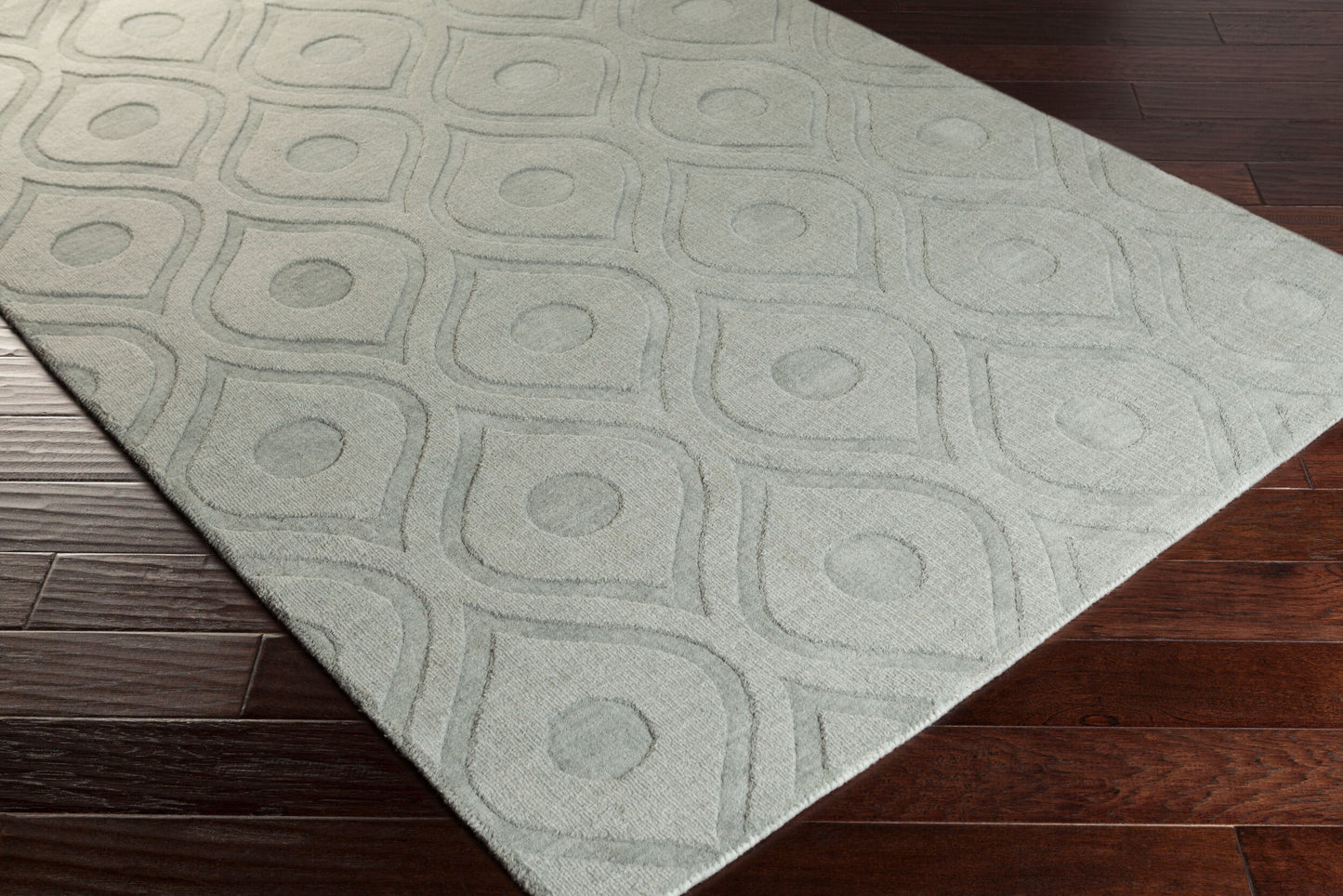Central Park AWHP-4000 4' x 6' Handmade Wool Area Rug