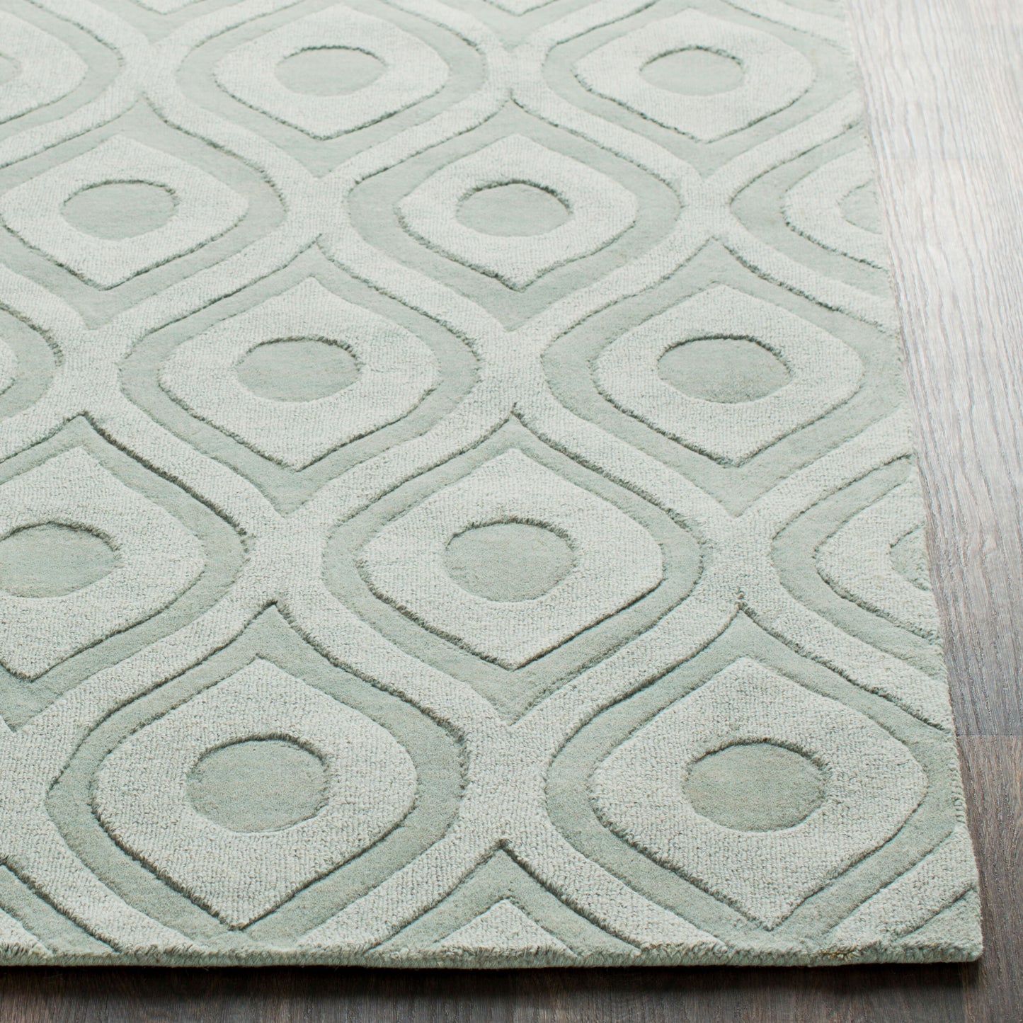 Central Park AWHP-4000 4' x 6' Handmade Wool Area Rug