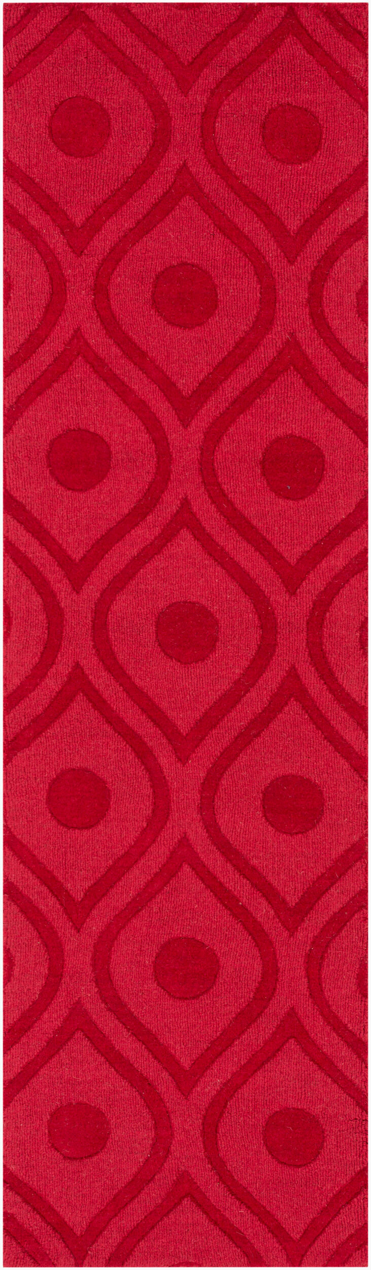 Alfombra de lana hecha a mano Central Park AWHP-4001 de 2,4 m