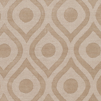 Alfombra de lana hecha a mano Central Park AWHP-4003 de 2,4 m