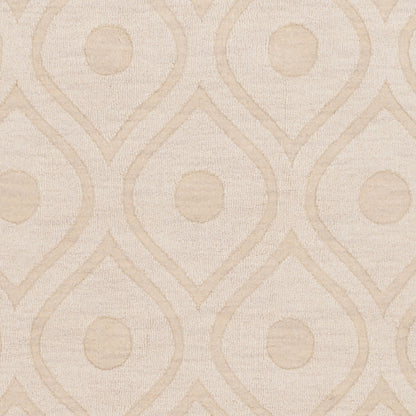 Alfombra de lana hecha a mano Central Park AWHP-4005 de 2,7 x 3,6 m