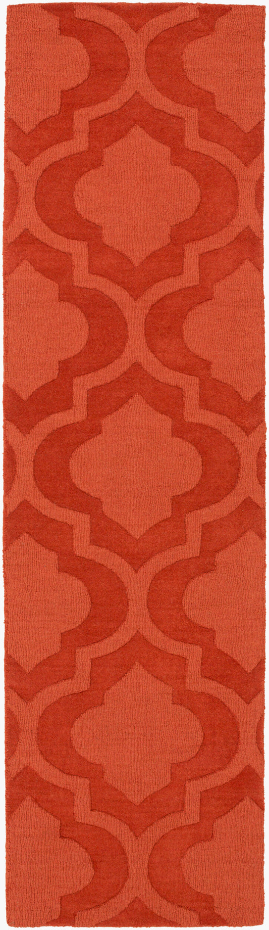 Central Park AWHP-4015 10ft Runner Handmade Wool Runner Rug