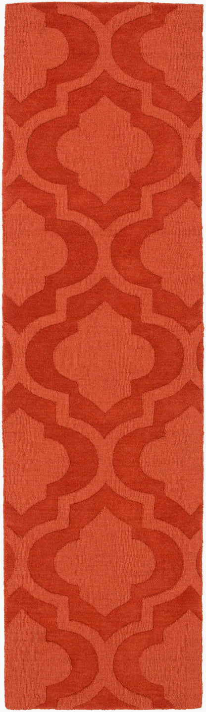 Central Park AWHP-4015 8ft Runner Handmade Wool Runner Rug