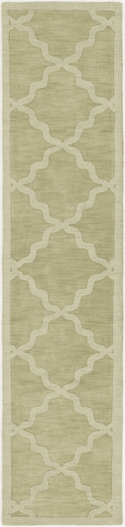 Central Park AWHP-4016 12ft Runner Handmade Wool Runner Rug
