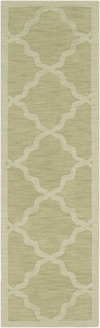 Central Park AWHP-4016 8ft Runner Handmade Wool Runner Rug