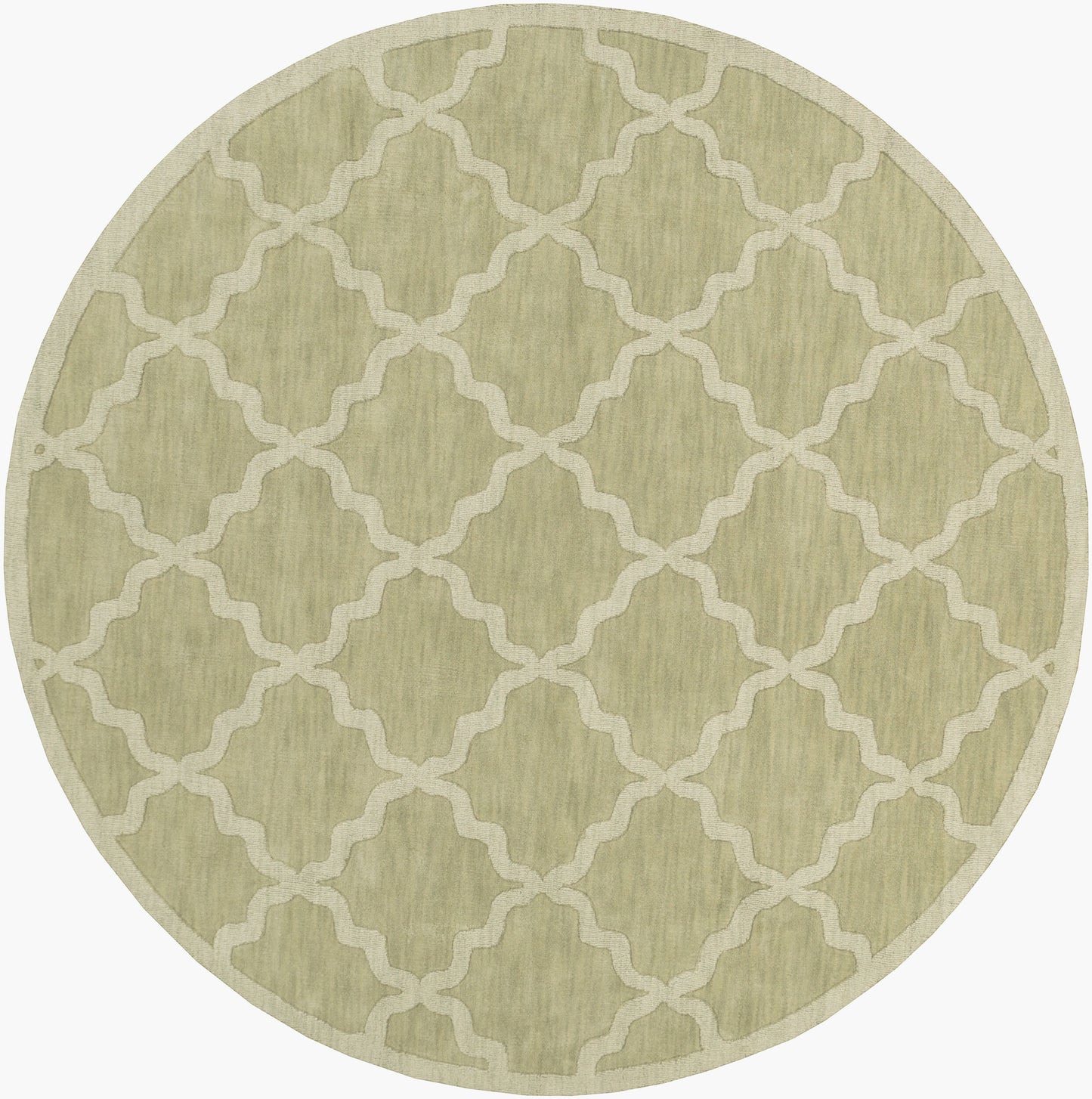 Central Park AWHP-4016 7ft Round Handmade Wool Area Rug