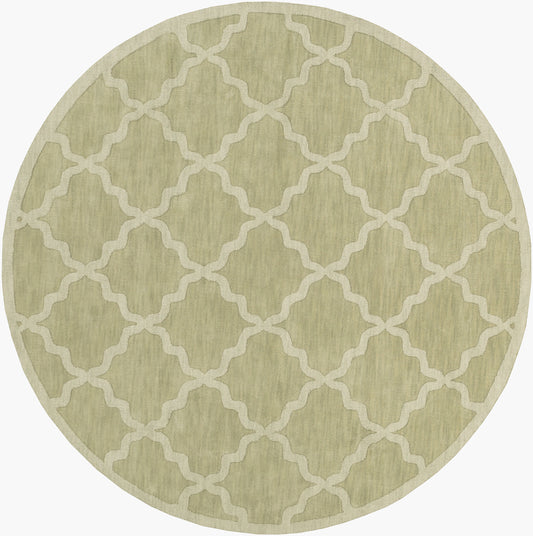 Central Park AWHP-4016 7ft Round Handmade Wool Area Rug