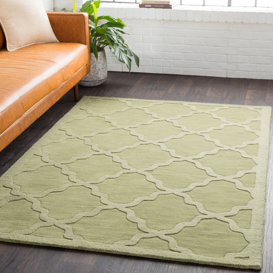 Central Park AWHP-4016 8ft Runner Handmade Wool Runner Rug