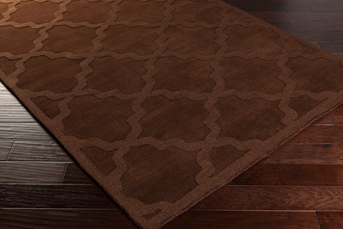 Alfombra de lana hecha a mano Central Park AWHP-4019 de 4' x 6'