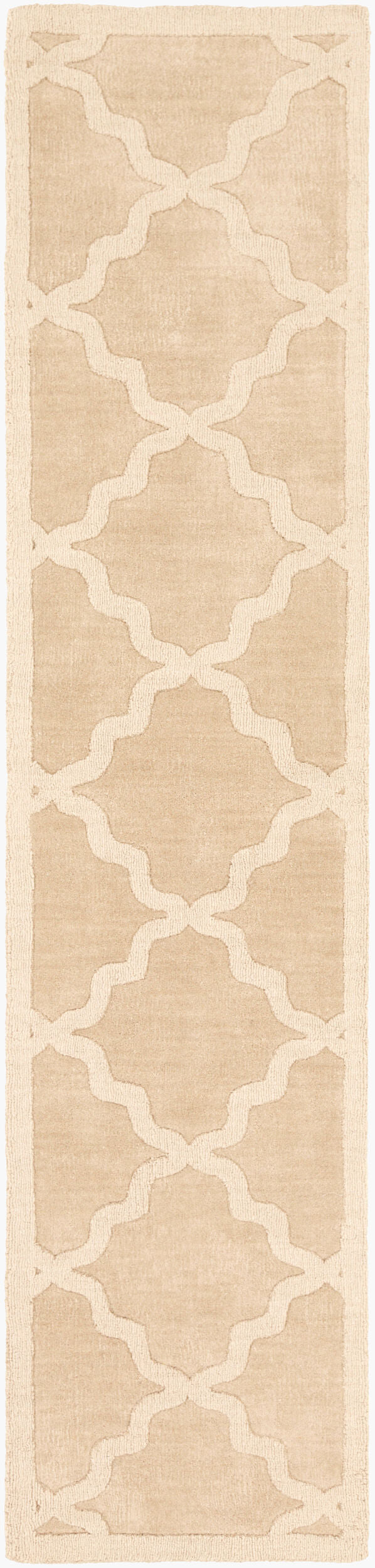 Central Park AWHP-4020 12ft Runner Handmade Wool Runner Rug