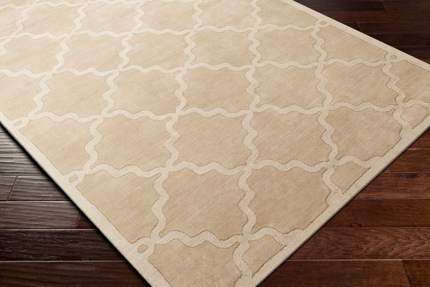 Central Park AWHP-4020 2' x 3' Handmade Wool Accent Rug