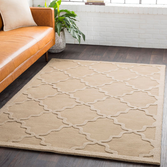 Central Park AWHP-4020 2' x 3' Handmade Wool Accent Rug