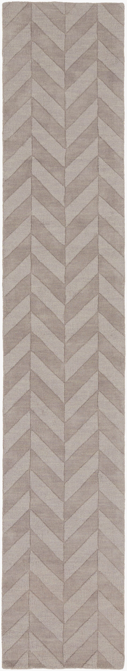 Central Park AWHP-4025 10ft Runner Handmade Wool Runner Rug