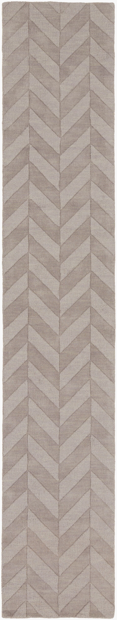 Central Park AWHP-4025 10ft Runner Handmade Wool Runner Rug