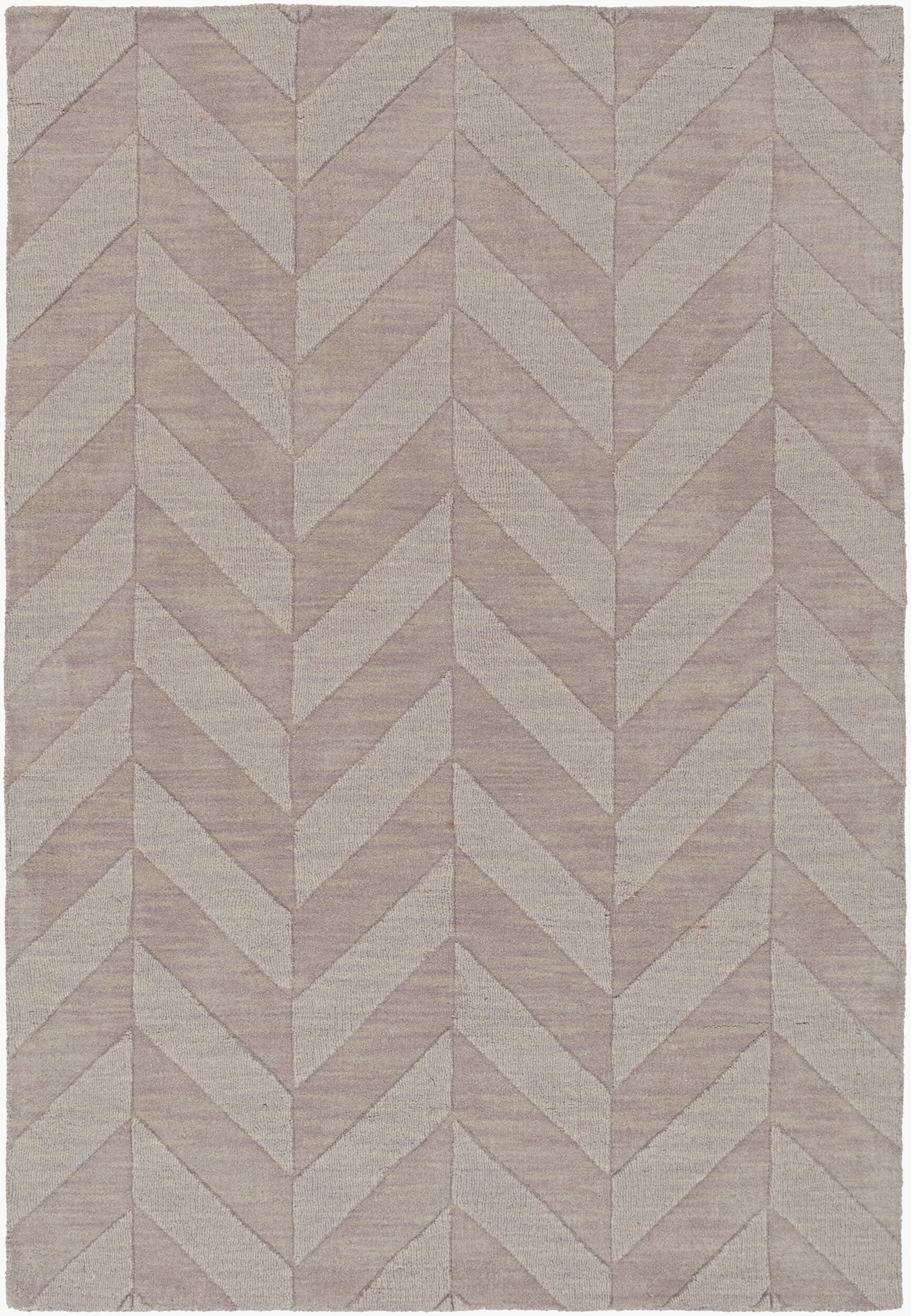 Alfombra decorativa de lana hecha a mano Central Park AWHP-4025 de 2' x 3'