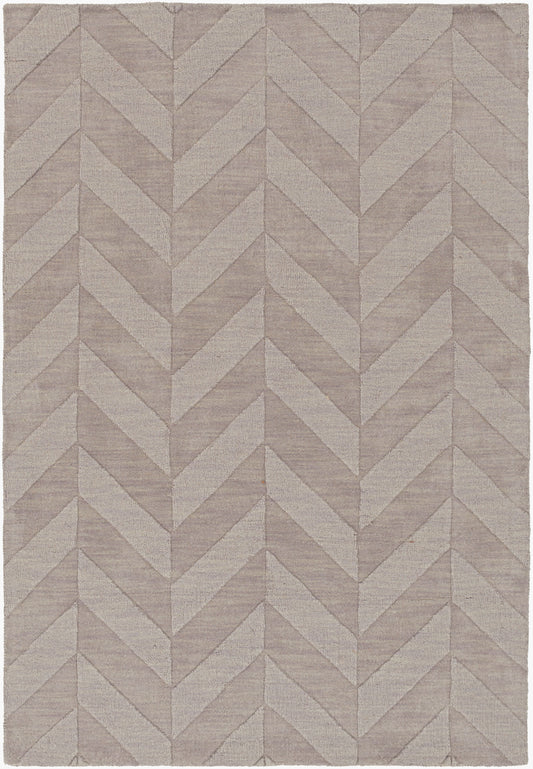 Alfombra decorativa de lana hecha a mano Central Park AWHP-4025 de 2' x 3'
